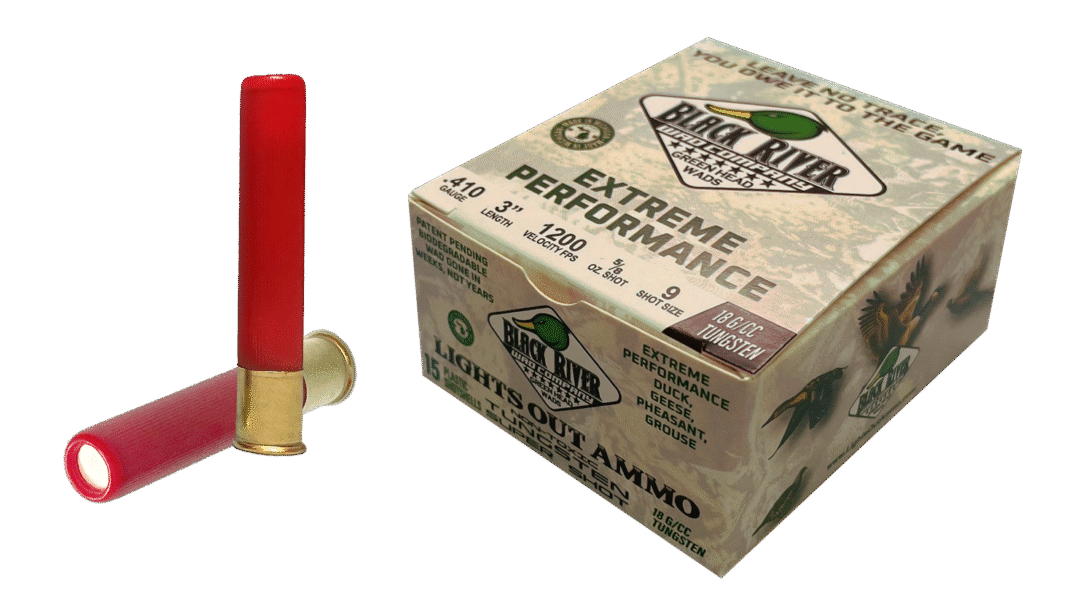 .410 shot shells green wad